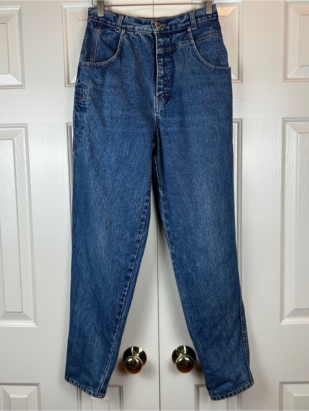 Vintage Masquerade Jeans High Rise Straight Leg Carpenter Utility Denim